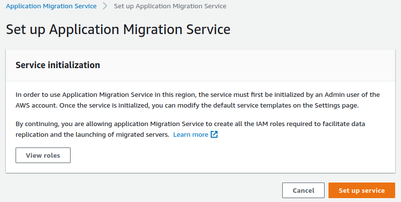 setup-migration-hub
